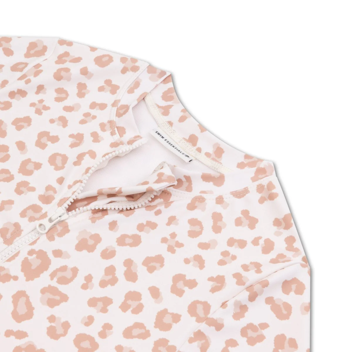 Swim Essentials Uv Zwempak Beige Leopard Rashguard Ruffle - Image 3