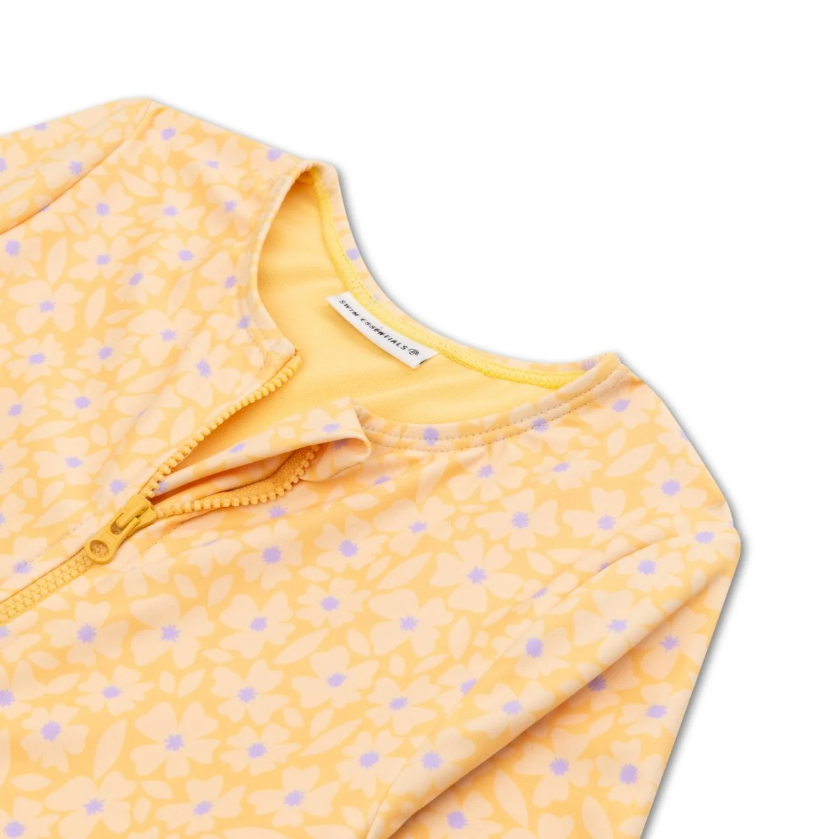 Swim Essentials Uv Zwempak Florish Yellow Rashguard - Image 3