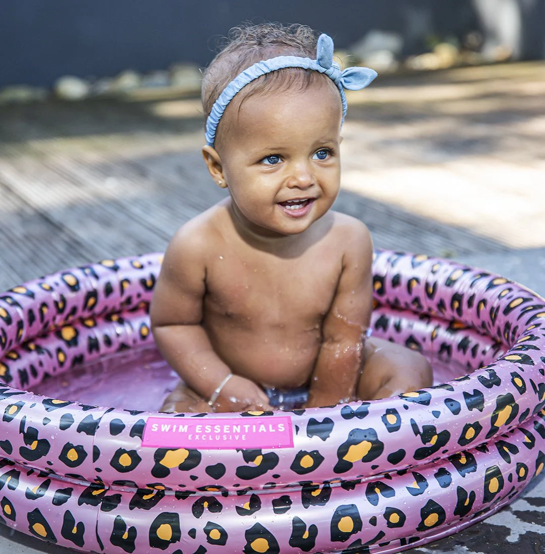 Swim Essentials Zwembad Baby Panterprint Rose Goud 60Cm - Image 2
