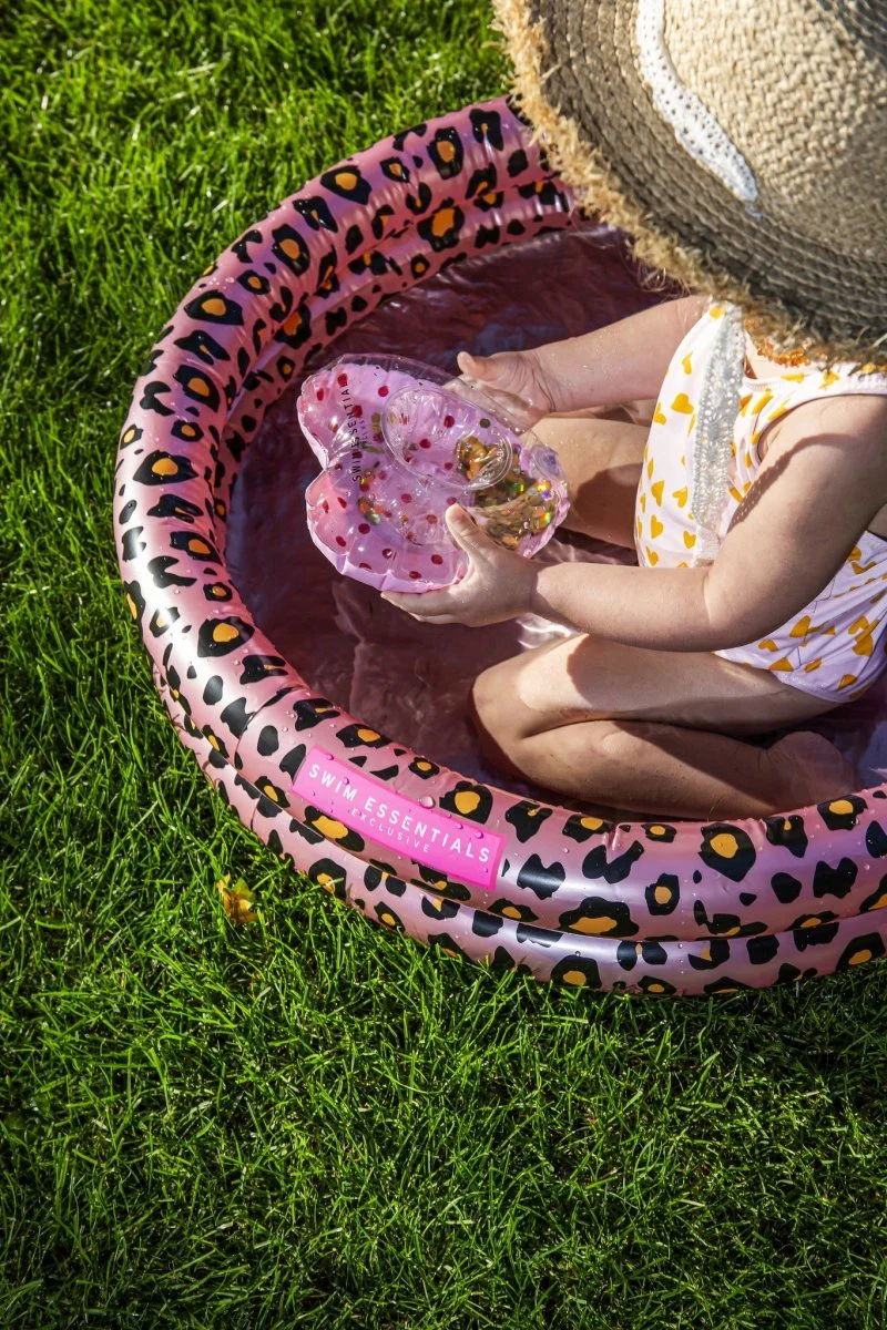 Swim Essentials Zwembad Baby Panterprint Rose Goud 60Cm - Image 4