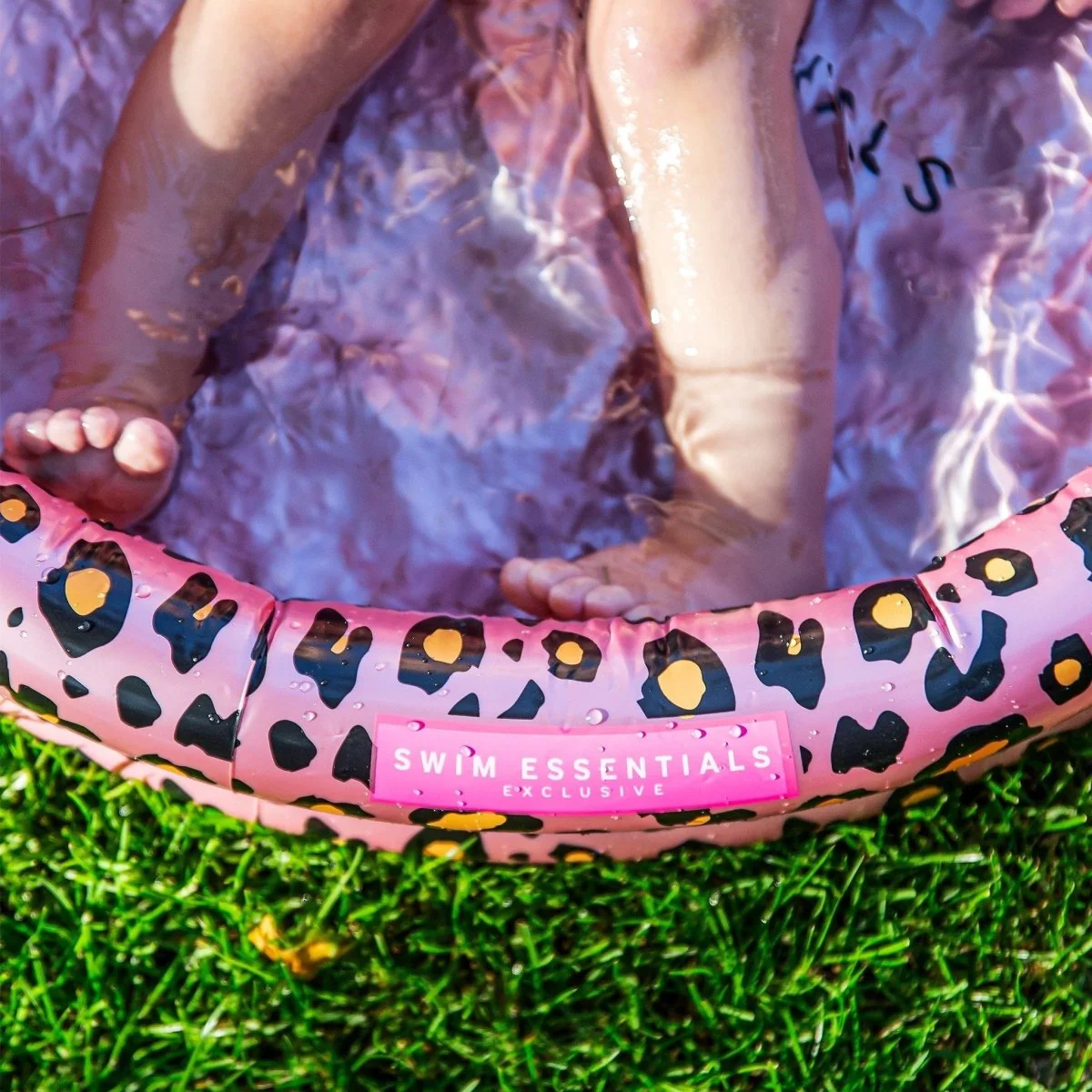 Swim Essentials Zwembad Baby Panterprint Rose Goud 60Cm - Image 5
