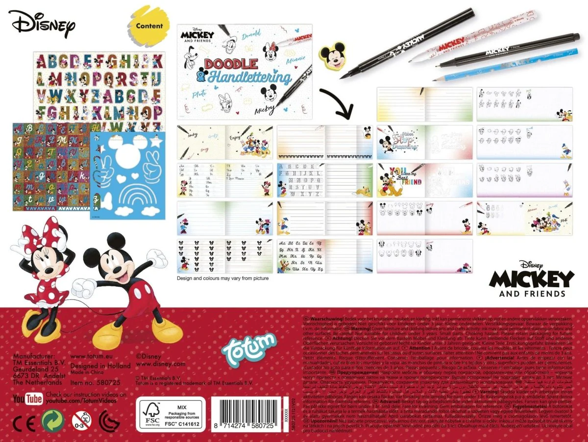 Totum Schrijfset Mickey Mouse - Image 7
