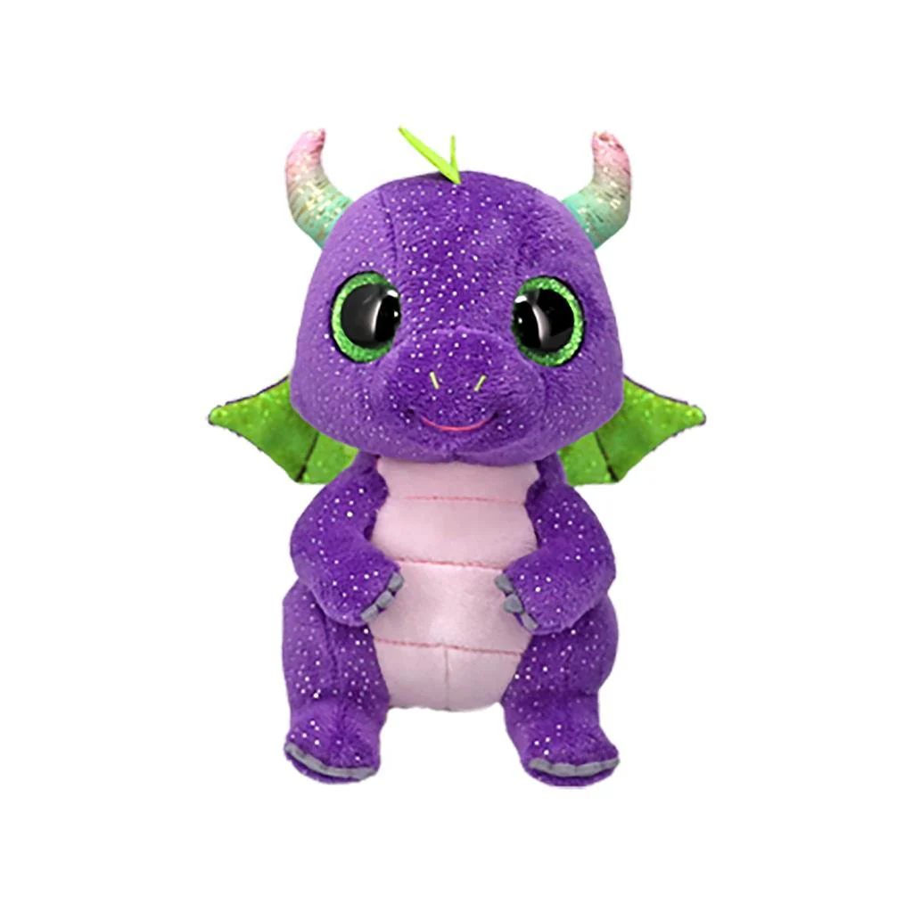 Ty Knuffel Daphne Purple Dino 15Cm