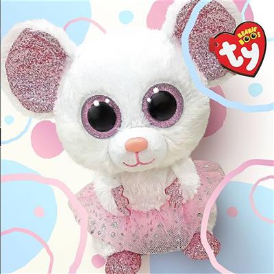 Ty Knuffel Nina Mouse 15Cm - Image 3