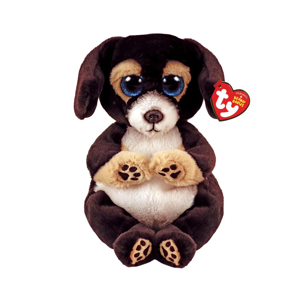 Ty Knuffel Ranger Black Dog 15Cm