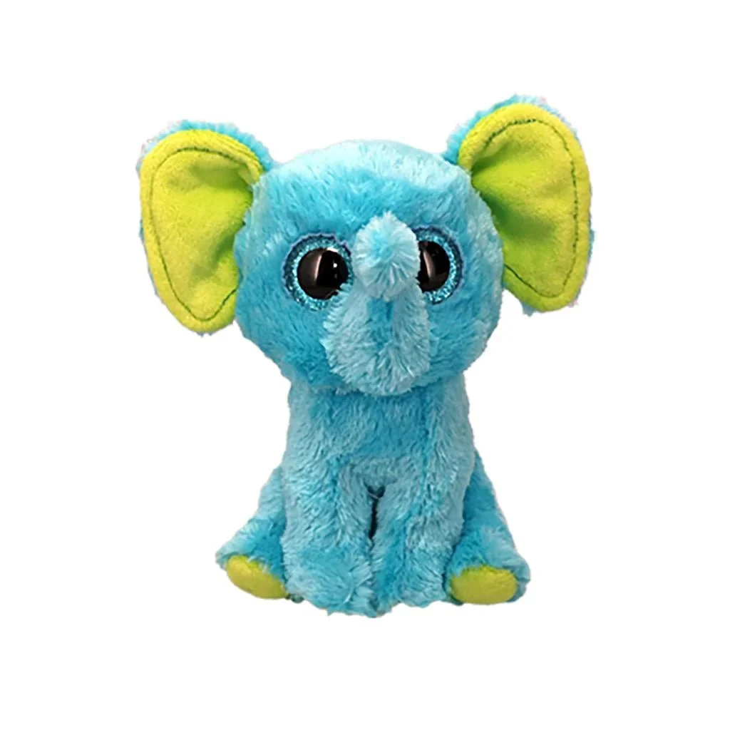 Ty Knuffel Trunkles Blue Elephant 15Cm