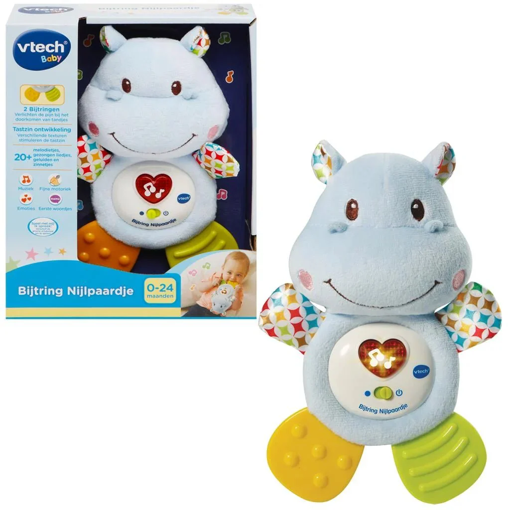 Vtech Bijtring Nijlpaardje - Image 2