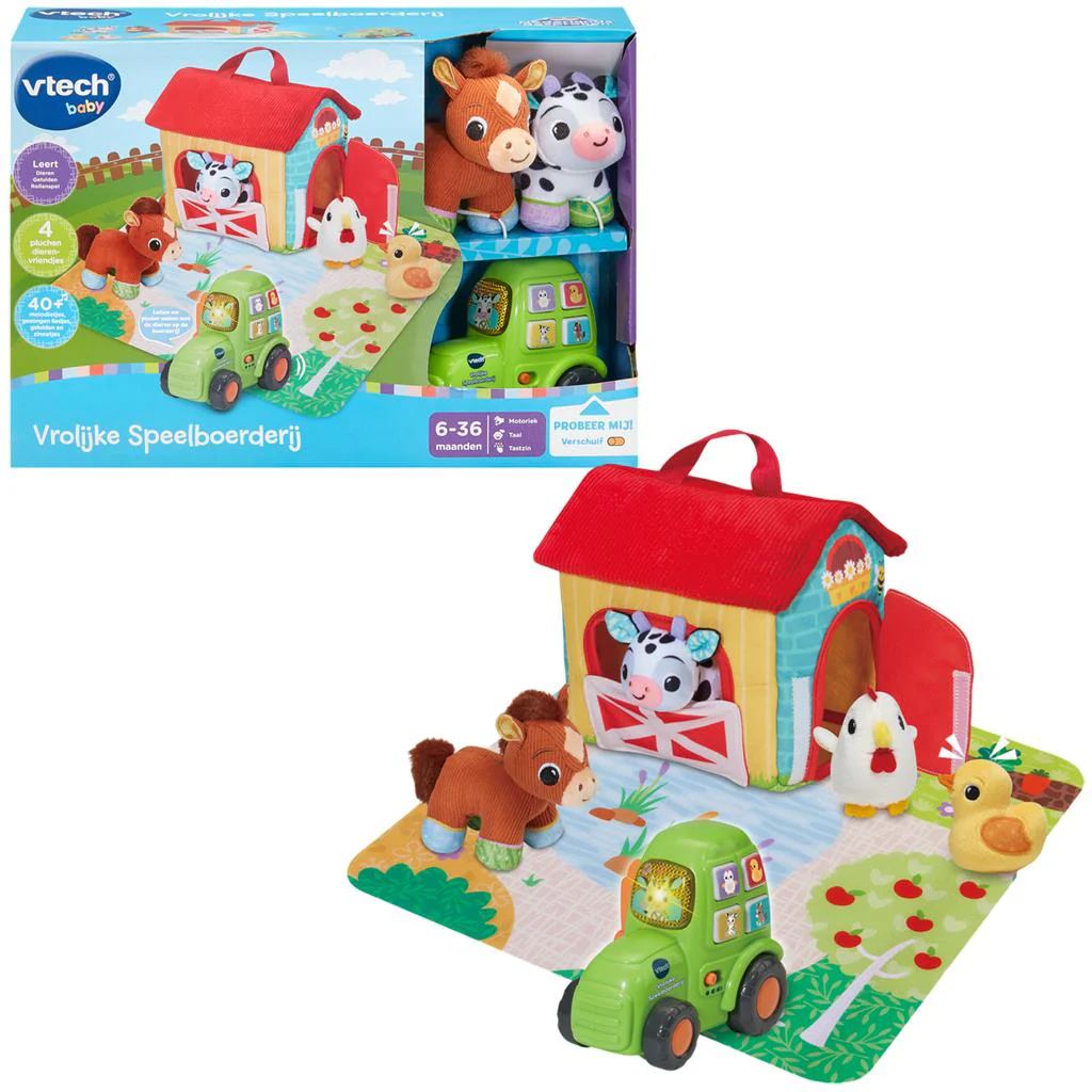 Vtech Boerderijdieren Set Vrolijke Speelboerderij - Image 2