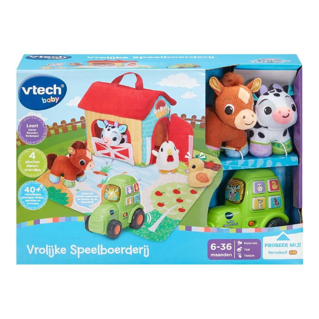 Vtech Boerderijdieren Set Vrolijke Speelboerderij - Image 3