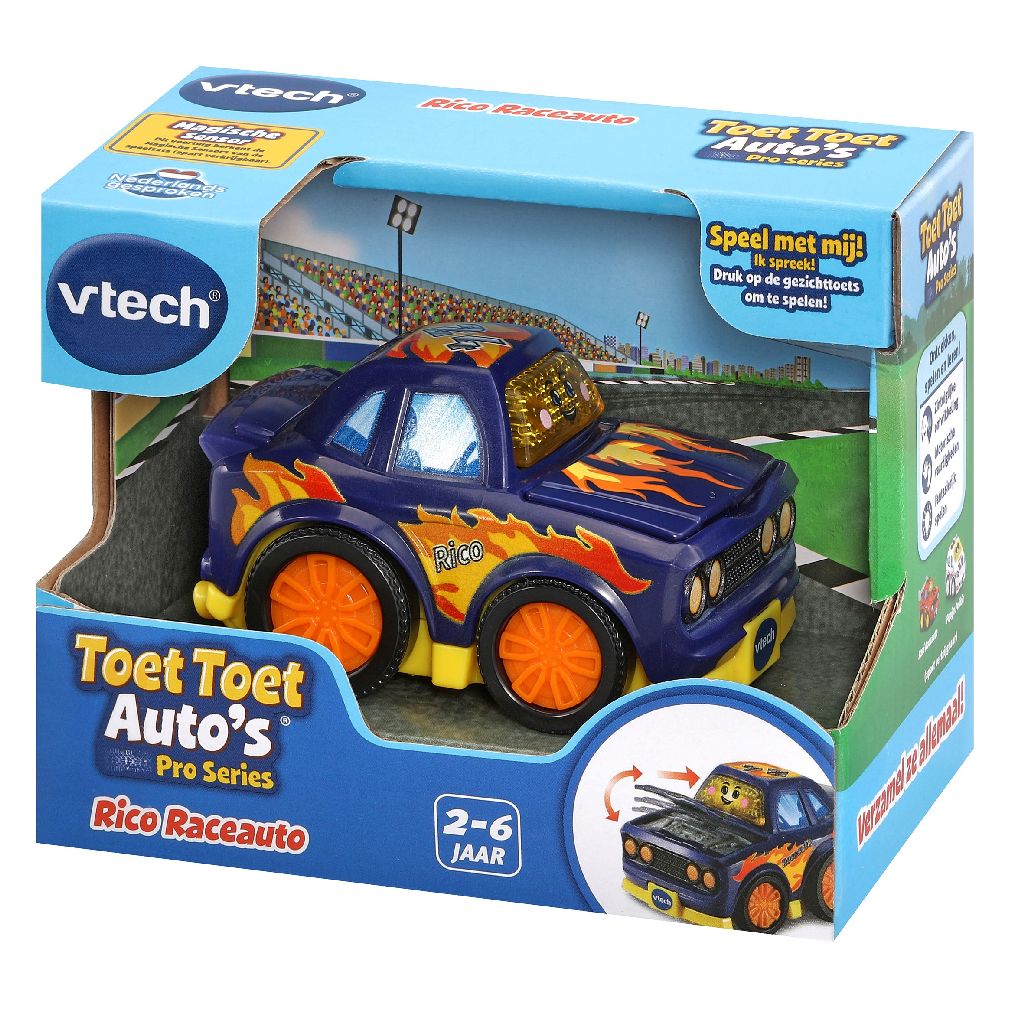 Vtech Speelgoed Auto Toet Toet Auto Rico Raceauto - Image 4