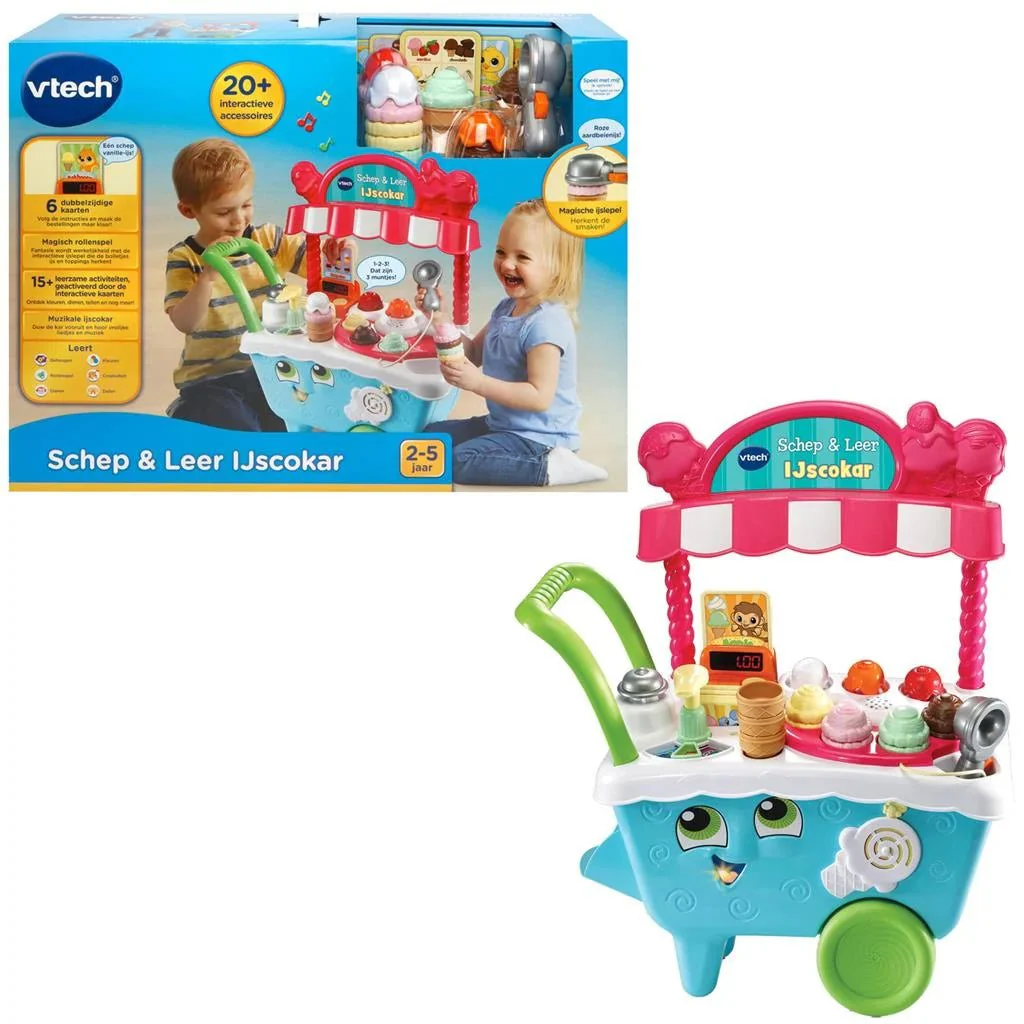 Vtech Speelgoed Ijskar Schep En Leer - Image 2