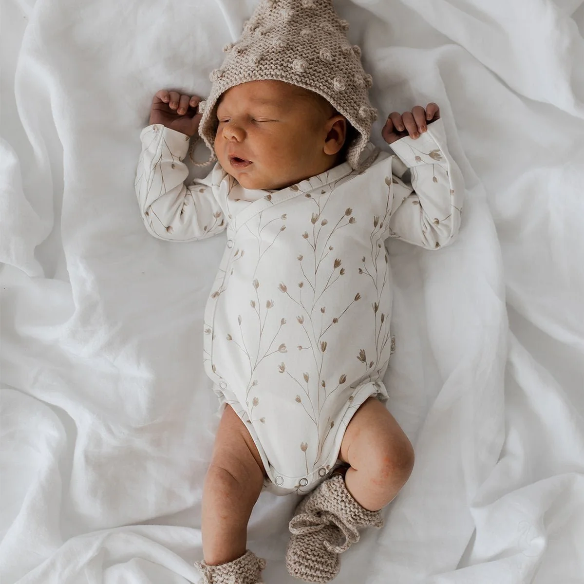 Yumi Baby Overslagromper Fresh Twigs - Image 2