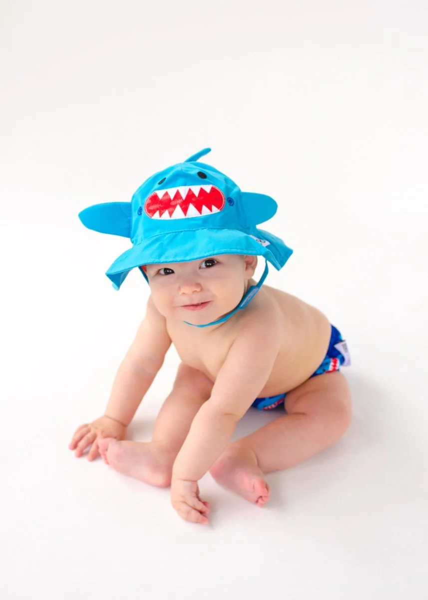 Zoocchini Zwemluier Haai Set - Image 3