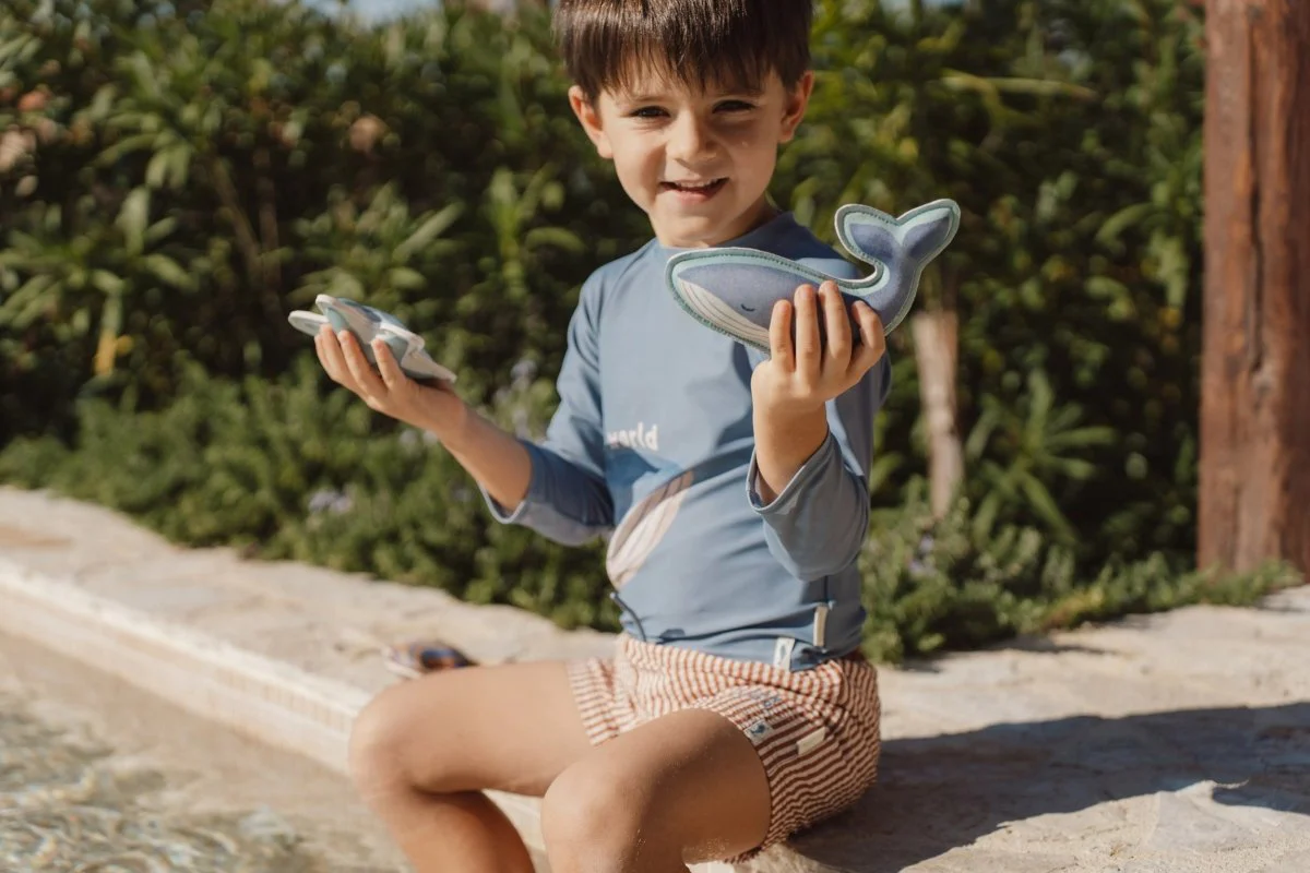 Zwem shirt lange mouwen Ocean Blue - Image 8
